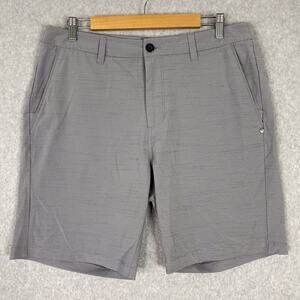Vuori Shorts Mens 32 (Fits 35) Golf Pebble Short in Steel Grey Lightweight